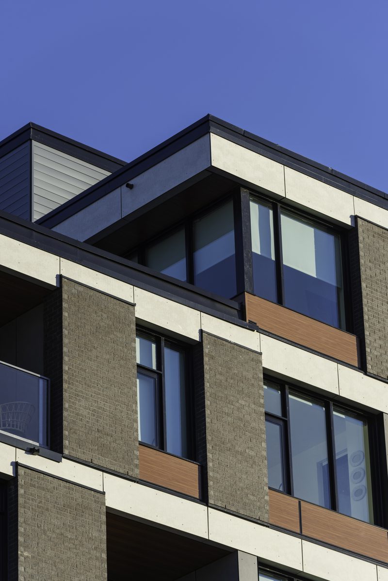 A top floor view of the new Elenor on Fifth in Vancouver BC.