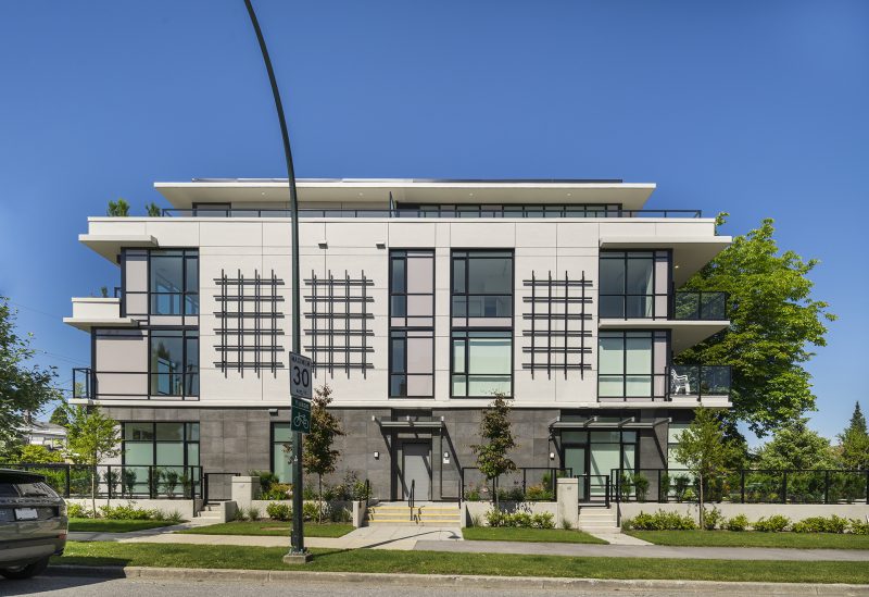 Premium siding at Opal in Vancouver