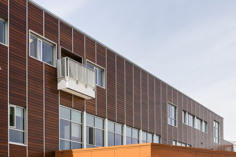 Side view of the Pacific Autism Centre in Richmond BC