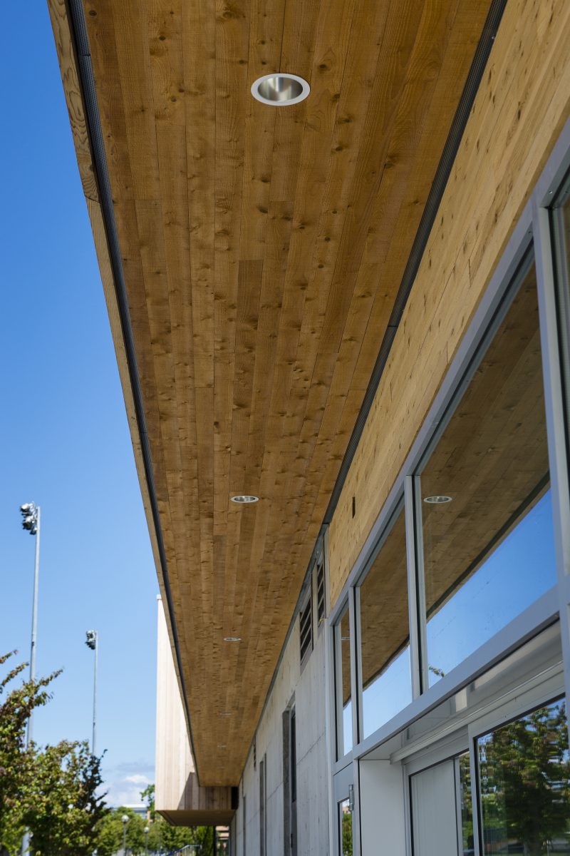 Whitecaps Training Centre roof and premium cladding